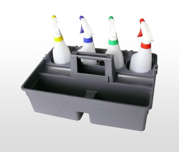 Maid’s Basket, Caddy Tray Bucket with Bottle Holder CB01